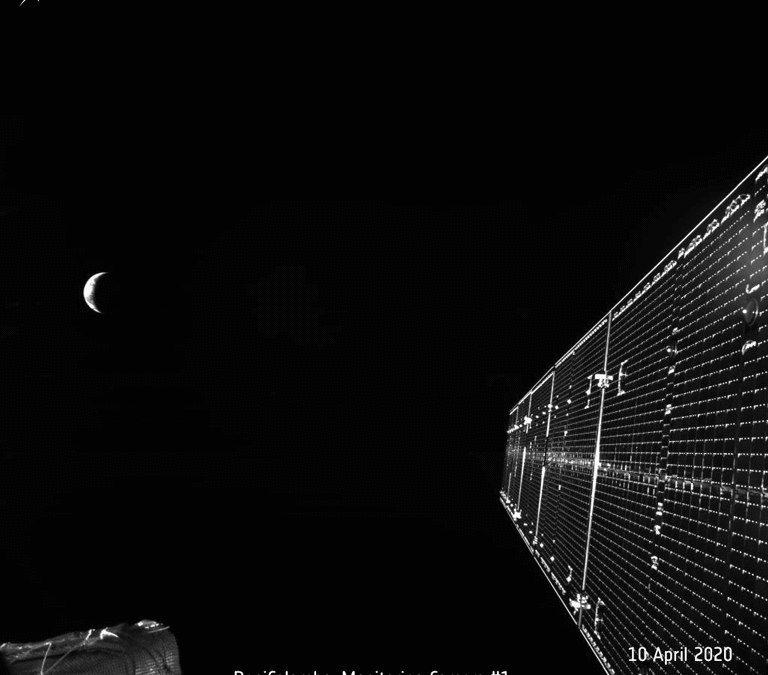 BepiColombo’s final glimpses of Earth